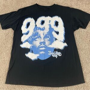 Juice WRLD T-Shirt Streetwear Hip Hop 999 Club Rap Emo Merch Jarad Higgins F145